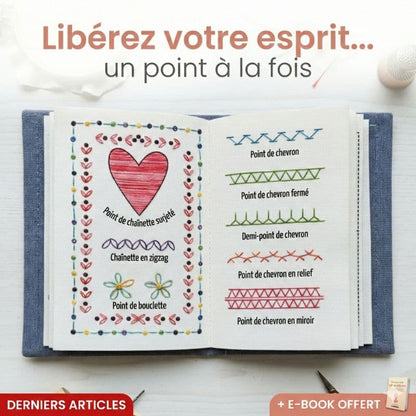 Carnet d'apprentissage de la broderie