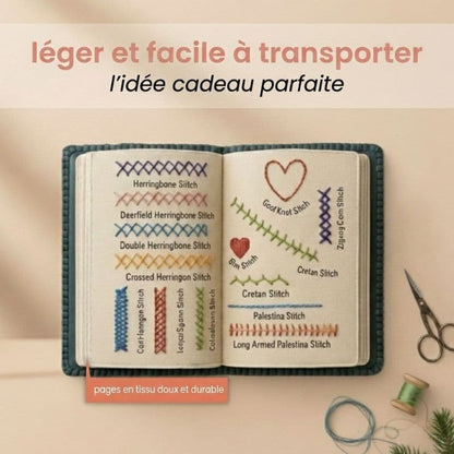 Carnet d'apprentissage de la broderie